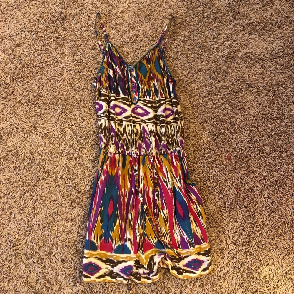 Tribal Print Romper